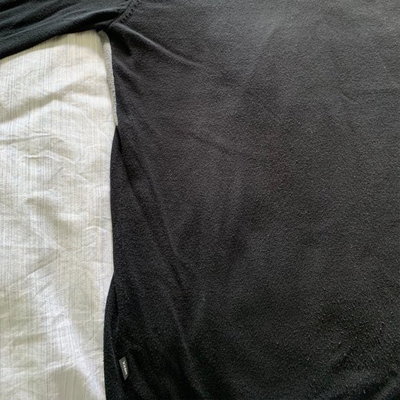 Mexx B&W Colorblock V-Neck Sweater - Picture 4 of 7